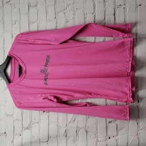 Pink long sleeve tee